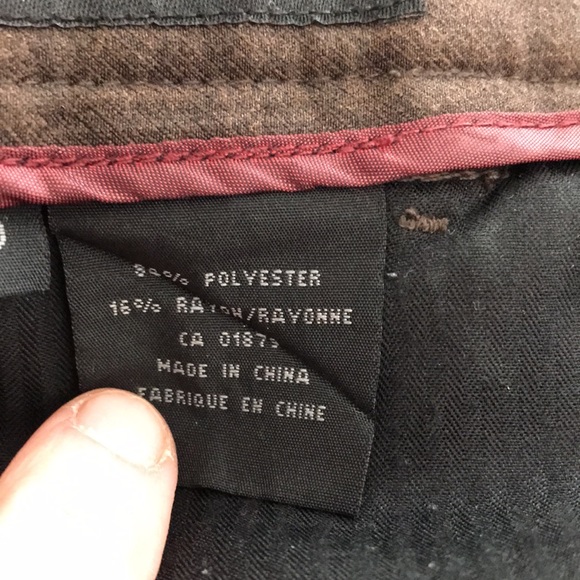 Mens Haggar Enterprise Trousers - Picture 8 of 15